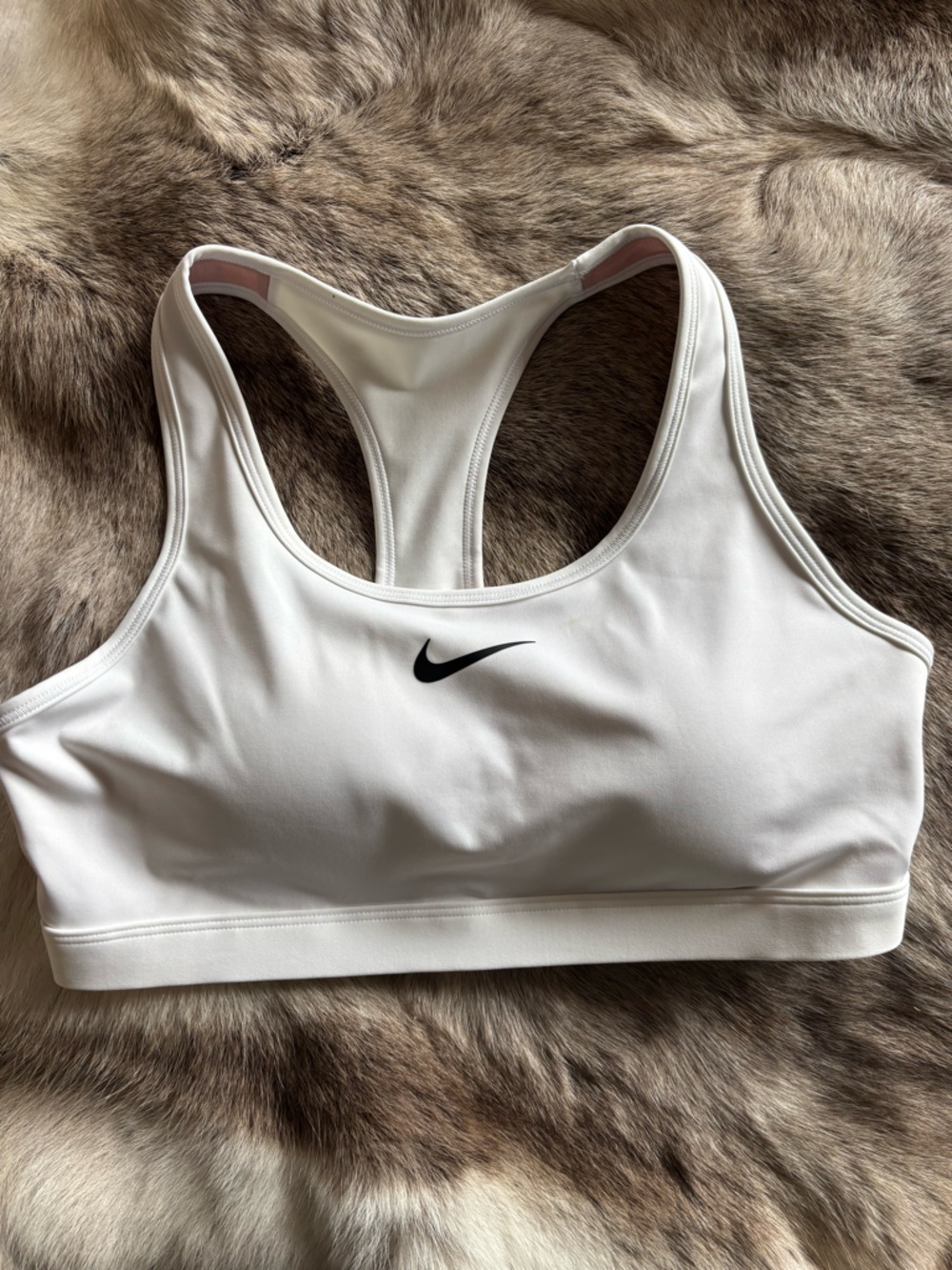 NWT Nike Women's White Racerback Sports Bra